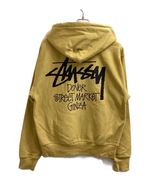 stussy（ステューシー）stussy (ステューシー) DOVER STREET MARKET (ドーバー ストリート マーケット) ZIP HOODIE / Z4000SZS マスタード サイズ:Mの古着・服飾アイテム