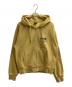 stussy（ステューシー）の古着「ZIP HOODIE / Z4000SZS」｜マスタード
