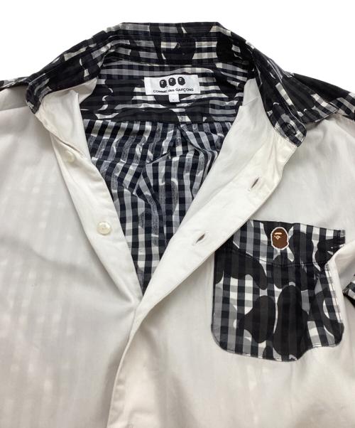 A BATHING APE（ア ベイシング エイプ）A BATHING APE (ア ベイシング エイプ) COMME des GARCONS (コムデギャルソン) CDG OSAKA POPLIN SHIRT 