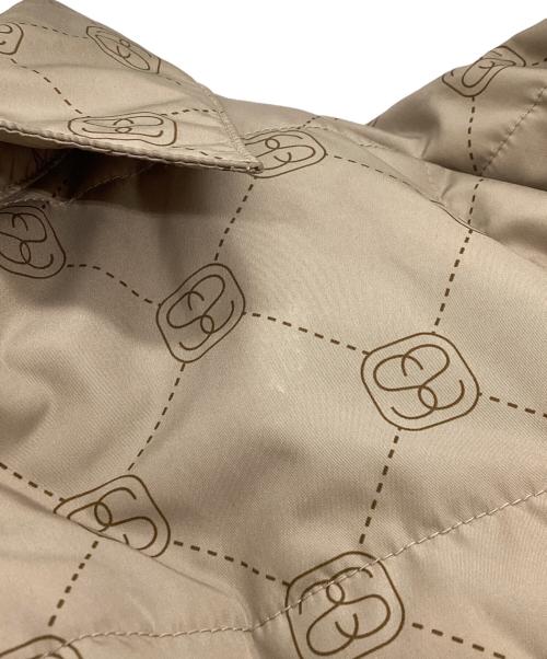 stussy（ステューシー）stussy (ステューシー) Monogram Quilted Jacket / モノグラムキルティングジャケット / 90s / OLDSTUSSY ベージュ サイズ:Mの古着・服飾アイテム