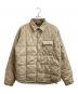 stussy（ステューシー）の古着「Monogram Quilted Jacket / モノグラムキルティングジャケット / 90s / OLDSTUSSY」｜ベージュ