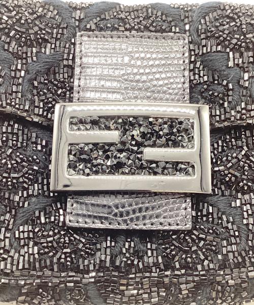 FENDI（フェンディ）FENDI (フェンディ) マンマバケットビーズバッグ 2370/8BK005/029 ブラックの古着・服飾アイテム