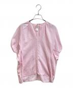 BLAMINKブラミンク）の古着「MS C GGM GAT RBN SSL 7921-230-0156」｜ピンク