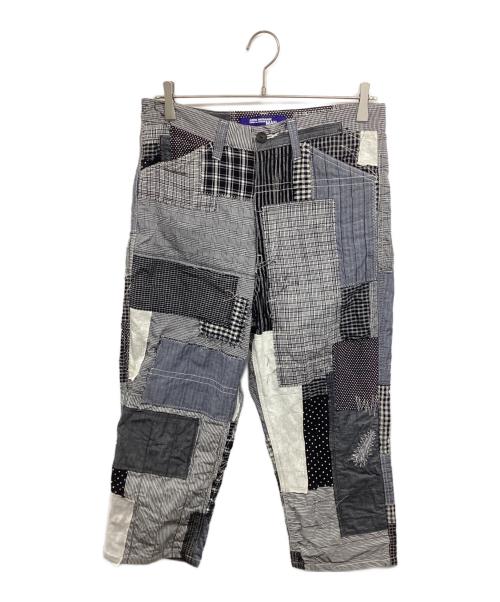 COMME des GARCONS JUNYA WATANABE MAN（コム デ ギャルソン ジュンヤ ワタナベ マン）COMME des GARCONS JUNYA WATANABE MAN (コム デ ギャルソン ジュンヤ ワタナベ マン) パッチワークパンツ WIO-P044 AD2014 ブラック サイズ:XSの古着・服飾アイテム