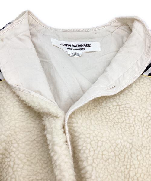 JUNYA WATANABE COMME des GARCONS（(ジュンヤワタナベ コムデギャルソン）JUNYA WATANABE COMME des GARCONS VERSACE (ヴェルサーチェ) Long Bomber Jacket / ロングボンバージャケット / JH-J024 / AD2021 21AW ホワイト サイズ:Sの古着・服飾アイテム