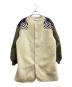 JUNYA WATANABE COMME des GARCONS（(ジュンヤワタナベ コムデギャルソン）の古着「Long Bomber Jacket / ロングボンバージャケット / JH-J024 / AD2021 21AW」｜ホワイト