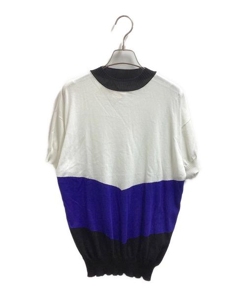 PLAN C（プランシー）PLAN C (プランシー) 半袖ニット ホワイト サイズ:38の古着・服飾アイテム