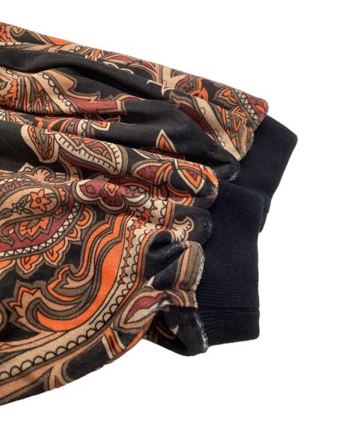 TIGHTBOOTH PRODUCTION（タイトブースプロダクション）TIGHTBOOTH PRODUCTION (タイトブースプロダクション) PAISLEY VELOR LONG SLEEVE / ペイズリーベロアロングスリーブ ブラック サイズ:Lの古着・服飾アイテム
