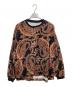TIGHTBOOTH PRODUCTION（タイトブースプロダクション）の古着「PAISLEY VELOR LONG SLEEVE / ペイズリーベロアロングスリーブ」｜ブラック