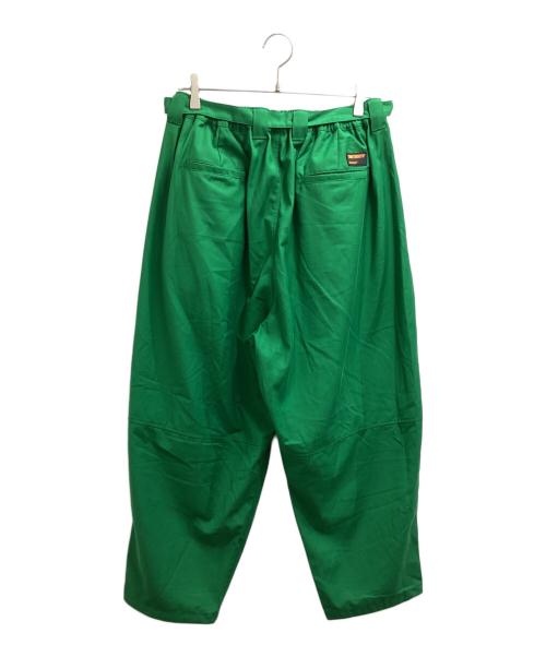 TIGHTBOOTH PRODUCTION（タイトブースプロダクション）TIGHTBOOTH PRODUCTION (タイトブースプロダクション) BALLOON SLACKS / バルーンスラックス グリーン サイズ:Lの古着・服飾アイテム