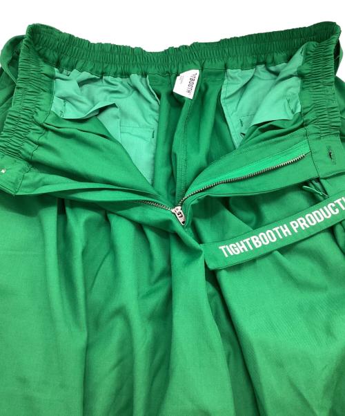 TIGHTBOOTH PRODUCTION（タイトブースプロダクション）TIGHTBOOTH PRODUCTION (タイトブースプロダクション) BALLOON SLACKS / バルーンスラックス グリーン サイズ:Lの古着・服飾アイテム