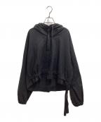 SASQUATCHfabrix.サスクワッチファブリックス）の古着「SHORT LENGTH PULLOVER JKT 18SS-JKL-004」｜ブラック