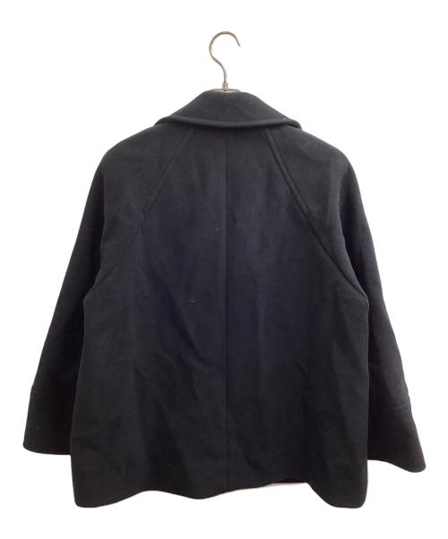 Spick and Span（スピック＆スパン）Spick and Span (スピックアンドスパン) W/Nyモッサステンカラーショートコート / 24020200209040 ブラック サイズ:36 未使用品の古着・服飾アイテム