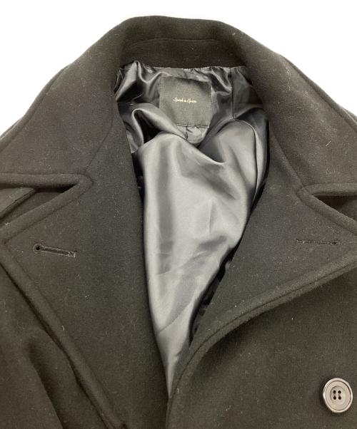 Spick and Span（スピック＆スパン）Spick and Span (スピックアンドスパン) W/Nyモッサステンカラーショートコート / 24020200209040 ブラック サイズ:36 未使用品の古着・服飾アイテム