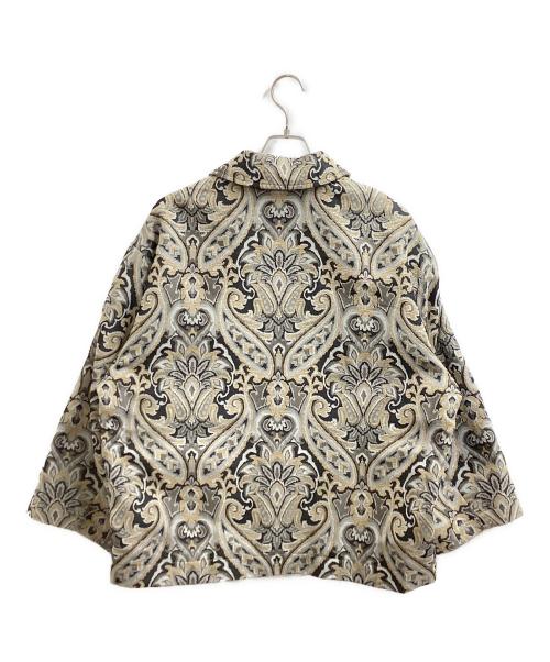 MAISON SPECIAL（メゾンスペシャル）MAISON SPECIAL (メゾンスペシャル) ダマスクジャガードプライムオーバーZIPブルゾン / 11231211202 グレー サイズ:1の古着・服飾アイテム