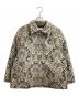 MAISON SPECIAL（メゾンスペシャル）の古着「ダマスクジャガードプライムオーバーZIPブルゾン / 11231211202」｜グレー