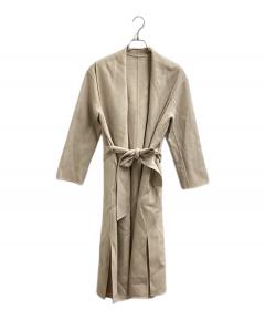 中古・古着通販】CYCLAS (シクラス) コットンシルクノーカラーコート 1