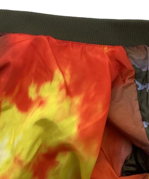 PAM（パム）PAM (パム) Engulfed Reversible Bomber Jacket ブラック サイズ:Lの古着・服飾アイテム