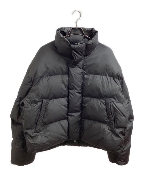 DANKE SCHON（ダンケ シェーン）Danke schon (ダンケ シェーン) NYLON STAND SHORT BLOUSON / ナイロンスタンドショートブルゾン / 24A-BSL084-DS ブラック サイズ:Lの古着・服飾アイテム