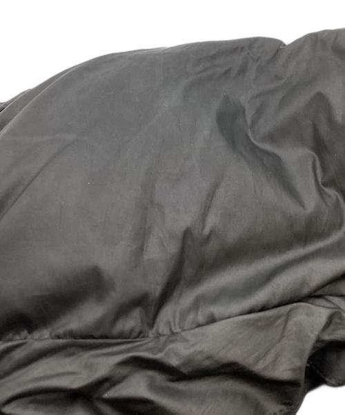 DANKE SCHON（ダンケ シェーン）Danke schon (ダンケ シェーン) NYLON STAND SHORT BLOUSON / ナイロンスタンドショートブルゾン / 24A-BSL084-DS ブラック サイズ:Lの古着・服飾アイテム