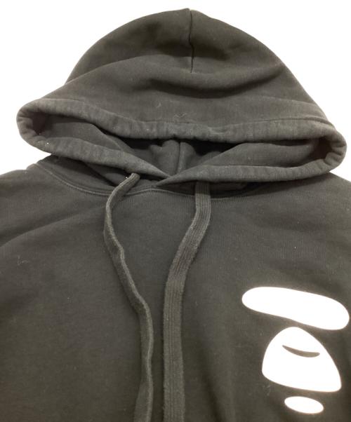 Aape BY A BATHING APE（エーエイプ バイ アベイシングエイプ）AAPE BY A BATHING APE (エーエイプ バイ アベイシングエイプ) レイヤードパーカー / AAPSWM3848XXH ブラック サイズ:Lの古着・服飾アイテム