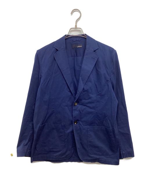 LARDINI（ラルディーニ）LARDINI (ラルディーニ) 2Bシャツジャケット JTAMAJ ネイビー サイズ:Lの古着・服飾アイテム