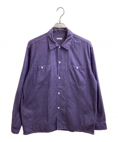 中古・古着通販】COMOLI (コモリ) open collar shirt / オープンカラー