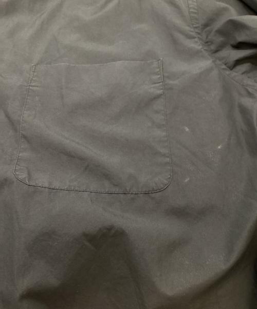 Graphpaper（グラフペーパー）Graphpaper (グラフペーパー) BROAD OVERSIZED L/S BAND COLLAR SHIRT GM211-50111B ブロードオーバーサイズバンドカラーシャツ ブラック サイズ:Fの古着・服飾アイテム