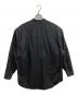 Graphpaper (グラフペーパー) BROAD OVERSIZED L/S BAND COLLAR SHIRT GM211-50111B ブロードオーバーサイズバンドカラーシャツ ブラック サイズ:F：14000円