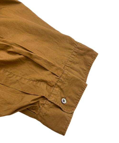 Graphpaper（グラフペーパー）Graphpaper (グラフペーパー) Broad Oversized L/S Regular Collar Shirt GM211-50110B ブラウン サイズ:FREEの古着・服飾アイテム