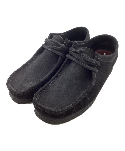 CLARKS（クラークス）CLARKS (クラークス) Wallabee ワラビー ブラック サイズ:27.5cmの古着・服飾アイテム