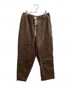 TIGHTBOOTH PRODUCTIONタイトブースプロダクション）の古着「イージーパンツ」｜ブラウン