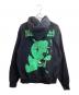 THE BLACK EYE PATCH (ブラックアイパッチ) CONCRETE GREEN HOODIE / コンクリートグリーンフーディー ブラック サイズ:L：10000円