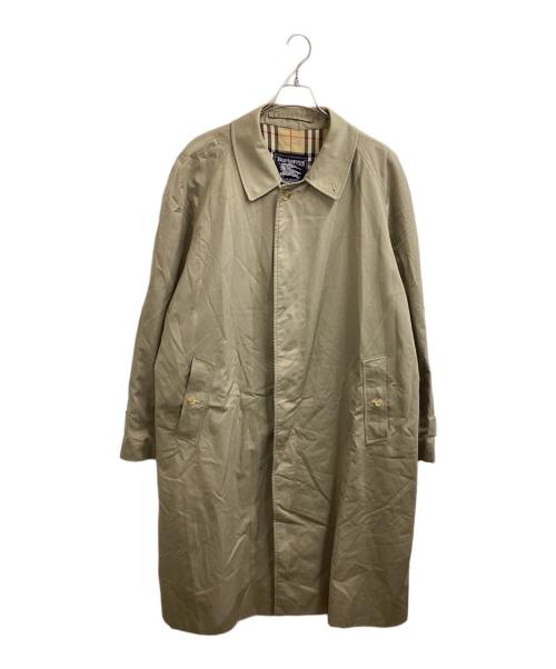Burberry's（バーバリー）Burberry's (バーバリーズ) 裏地チェックステンカラーコート ベージュ サイズ:不明の古着・服飾アイテム