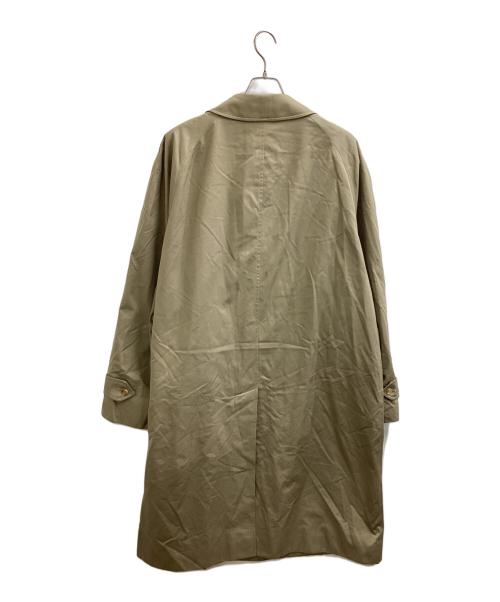 Burberry's（バーバリー）Burberry's (バーバリーズ) 裏地チェックステンカラーコート ベージュ サイズ:不明の古着・服飾アイテム