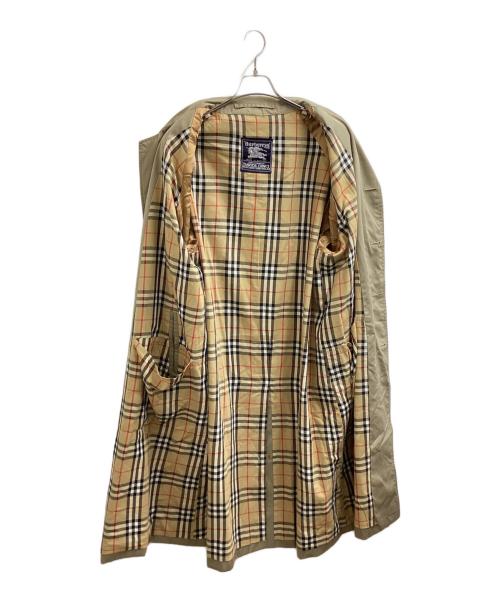 Burberry's（バーバリー）Burberry's (バーバリーズ) 裏地チェックステンカラーコート ベージュ サイズ:不明の古着・服飾アイテム