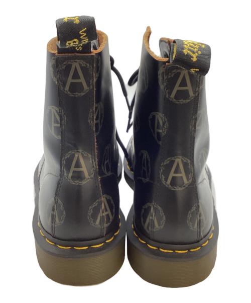 Dr.Martens（ドクターマーチン）Dr.Martens (ドクターマーチン) Supreme (シュプリーム) UNDERCOVER (アンダーカバー) 8ホールブーツ ブラック サイズ:US9の古着・服飾アイテム