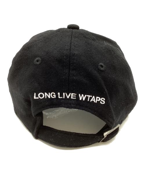 New Era（ニューエラ）New Era　 (ニューエラ) WTAPS　 (ダブルタップス) 9Twenty / Cap / WOPL Flannel / 9トゥエンティ / キャップ / WOPL フランネル / キャップ ブラックの古着・服飾アイテム