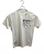 WTAPSダブルタップス）の古着「Tシャツ 211ATDT-CSM12」｜ホワイト