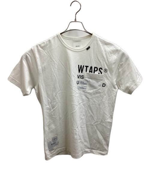 WTAPS（ダブルタップス）WTAPS (ダブルタップス) Tシャツ 211ATDT-CSM12 ホワイト サイズ:01の古着・服飾アイテム