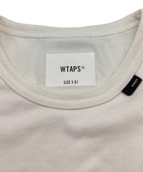 WTAPS（ダブルタップス）WTAPS (ダブルタップス) Tシャツ 211ATDT-CSM12 ホワイト サイズ:01の古着・服飾アイテム