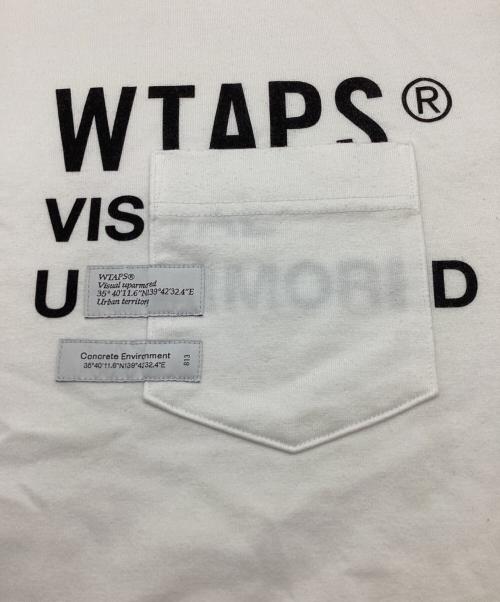 WTAPS（ダブルタップス）WTAPS (ダブルタップス) Tシャツ 211ATDT-CSM12 ホワイト サイズ:01の古着・服飾アイテム