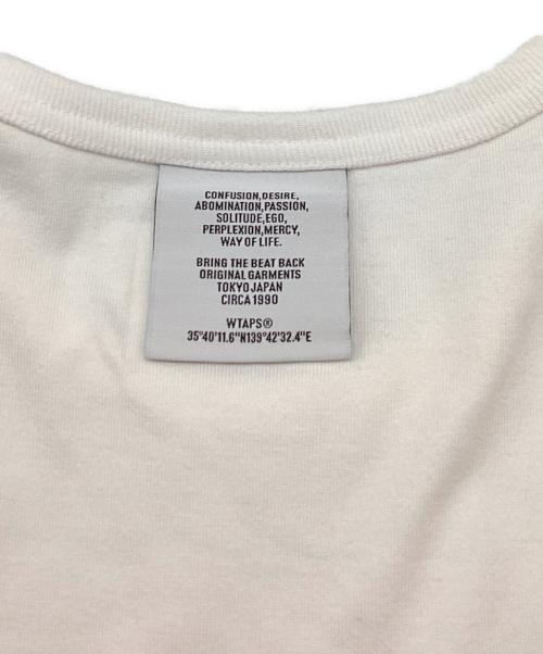 WTAPS（ダブルタップス）WTAPS (ダブルタップス) Tシャツ 211ATDT-CSM12 ホワイト サイズ:01の古着・服飾アイテム