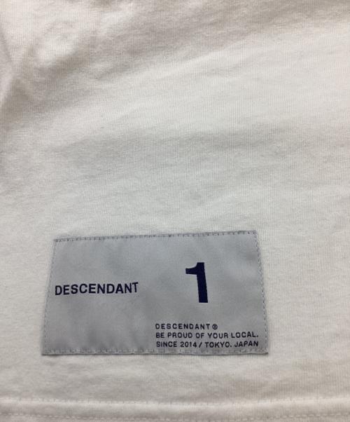 DESCENDANT（ディセンダント）DESCENDANT (ディセンダント) Tシャツ ホワイト サイズ:1の古着・服飾アイテム