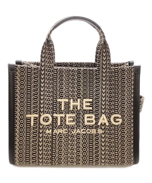 MARC JACOBS（マークジェイコブズ）MARC JACOBS (マーク ジェイコブス) ザモノグラムジャカードトート バッグミディアム 2F4HTT015 ブラックの古着・服飾アイテム