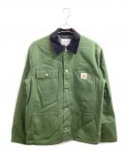 CarHarttカーハート）の古着「MICHIGAN COAT / I015261 / ミシガンコート」｜グリーン