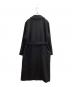 crewre (クルー) アジャスタブルウールロングコート　cr24aw01042 ブラック サイズ:3：13000円