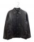 BlackEyePatch（ブラックアイパッチ）の古着「SCRIPT FAUX LEATHER JACKET」｜ブラック