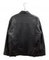 BlackEyePatch (ブラックアイパッチ) SCRIPT FAUX LEATHER JACKET ブラック サイズ:M：9000円
