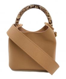 CLANE×elleme（クラネ×エレメ）の古着「SMALL RAISIN ショルダーバッグ」｜ベージュ